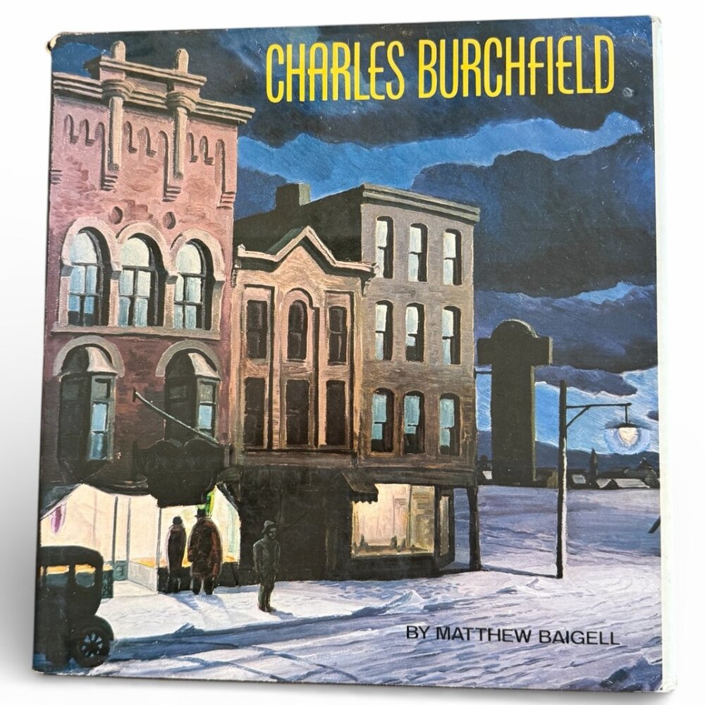 1976 1ST ED Charles Burchfield by Matthew Baigell Coffee Table Book